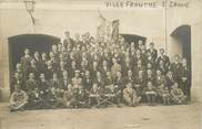 69 RhÔne  CARTE PHOTO  FRANCE 69 "Villefranche"  / 1918