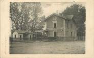 01 Ain / CPA FRANCE 01 "Polliat, la gare"