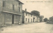 01 Ain / CPA FRANCE 01 "Saint André du vieux Jonc, route de Bourg"