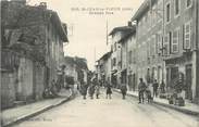 01 Ain / CPA FRANCE 01 "Saint Jean le Vieux, grande rue"