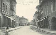 01 Ain / CPA FRANCE 01 "Saint Jean le Vieux, grande  rue"