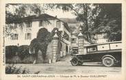 01 Ain / CPA FRANCE 01 "Saint Germain de Joux, clinique de M. le Docteur Gullermet" / AUTOMOBILE