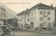 01 Ain / CPA FRANCE 01 "Saint Germain de Joux, quartier de la gare, hôtel Reygrobellet"