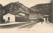 01 Ain / CPA FRANCE 01 "Saint Rambert en Bugey, la gare"