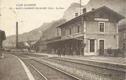 01 Ain / CPA FRANCE 01 "Saint Rambert en Bugey, la gare "