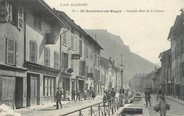 01 Ain / CPA FRANCE 01 "Saint Rambert en Bugey, grande rue et le canal"