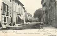 01 Ain / CPA FRANCE 01 "Thoissey, rue du Commandant Marchand"