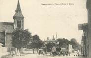 01 Ain / CPA FRANCE 01 "Vancia, place et route de Bourg"