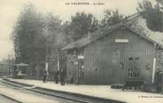 01 Ain / CPA FRANCE 01 "La Valbonne, la gare "