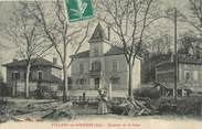 01 Ain / CPA FRANCE 01 "Villars les Dombes, quartier de la gare"