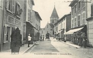 01 Ain / CPA FRANCE 01 "Villars les Dombes,  grande rue"