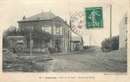 95 Val D'oise / CPA FRANCE 95 "Louvres, café de la gare"