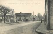 77 Seine Et Marne / CPA FRANCE 77 "Fontenailles, le monument et la route de Nangis"