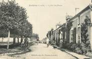 77 Seine Et Marne / CPA FRANCE 77 "Favières, la rue des fleurs"