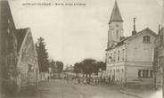 77 Seine Et Marne / CPA FRANCE 77 "Germigny l'Evêque, mairie, école et église"