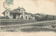 77 Seine Et Marne / CPA FRANCE 77 "Jouy le Châtel, la gare"