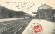 93 Seine Saint Deni CPA FRANCE 93 "Gagny, intérieur de la gare" / TRAIN