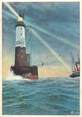 29 Finistere / CPSM FRANCE 29 "Phare d'Armen, transbordement d'un gardien"