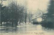25 Doub / CPA FRANCE 25 "Besançon, inondations de Janvier 1910, Micaud, le Chalet"