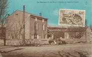 13 Bouch Du Rhone / CPA FRANCE 13 "La Barque, l'école et l'agence postale"