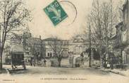 13 Bouch Du Rhone / CPA FRANCE 13 "La Roque d'Anthéron, place de Badereau"