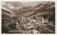 73 Savoie / CPSM FRANCE 73 "Lanslebourg, vue générale, le grand signal du Mont Cenis"