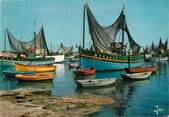 29 Finistere / CPSM FRANCE 29 "Lesconil, bateaux de pêche dans le port"