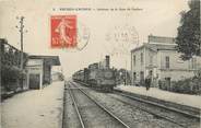 94 Val De Marne CPA FRANCE 94 "Arcueil Cachan, la gare" / TRAIN