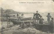 13 Bouch Du Rhone / CPA FRANCE 13 "Saint Chamas, barques de pêcheurs dans le port" / ENFANTS