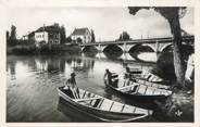 73 Savoie / CPSM FRANCE 73 "Saint Génix sur Guiers, jolie vue au pont du Guiers"