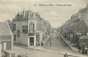 80 Somme CPA FRANCE 80 "Cayeux sur Mer, avenue de la gare"