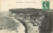 76 Seine Maritime CPA FRANCE 76 "Pourville, vue générale de la plage"