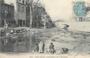 13 Bouch Du Rhone / CPA FRANCE 13 "Saint Marcel, lavandières sur l'Huveaune"