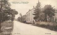 23 Creuse / CPA FRANCE 23 "Ajain, l'école de filles"