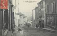 23 Creuse / CPA FRANCE 23 "Bourganeuf, rue de Billadour"