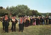 15 Cantal / CPSM FRANCE 15 "Terradour Flouricat" / GROUPE FOLKLORIQUE