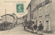 38 Isere / CPA FRANCE 38 "Roybon, grande rue et hôtel Frandon"