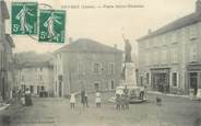 38 Isere / CPA FRANCE 38 "Roybon, place Saint Romme"