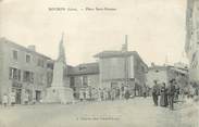 38 Isere / CPA FRANCE 38 "Roybon, place Saint Romme "