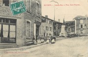 38 Isere / CPA FRANCE 38 "Roybon, grande rue et place Saint Reamme"