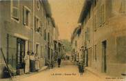 38 Isere / CPA FRANCE 38 "La Sone, grande  rue"