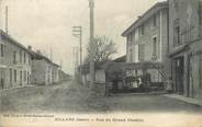 38 Isere / CPA FRANCE 38 "Sillans, rue du Grand chemin"