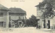 38 Isere / CPA FRANCE 38 "Salagnon, la place"