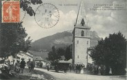 38 Isere / CPA FRANCE 38 "Le Sappey, l'église et Chamechaude"