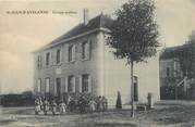 38 Isere / CPA FRANCE 38 "Saint Jean d'Avelanne, groupe scolaire"