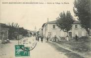 38 Isere / CPA FRANCE 38 "Saint Barthélémy de Beaurepaire, entrée du village"