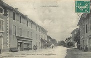 38 Isere / CPA FRANCE 38 "Saint Hilaire, av de Saint Marcellin"