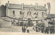 38 Isere / CPA FRANCE 38 "Saint Alban de Roche, inauguration de l'école des filles"