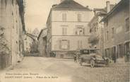 38 Isere / CPA FRANCE 38 "Saint Chef, place de la Halle"