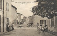 38 Isere / CPA FRANCE 38 "Saint Maurice de l'Exil, la grande rue"